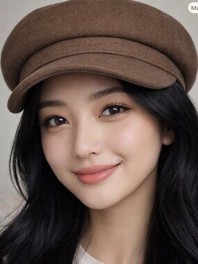 Universal Thread Tan Newsboy Cap NWT | Luxe Fall Neutral Timeless Heritage